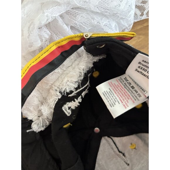 Oliver Bierhoff Germany Soccer ‘Bitte Ein Bit’ 2011 Black Ball Cap Hat Football - Picture 7 of 13